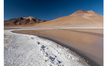 Горное соляное озеро, Национальный парк Эдуардо Авароа, Боливия