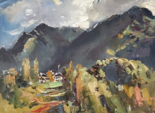 Осень в горах. Красная поляна