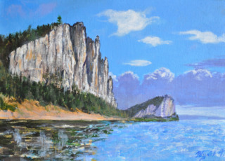 Берег реки Лены