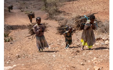 Сельская жизнь, горы Геральта, Эфиопия