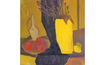 Натюрморт с желтой вазой