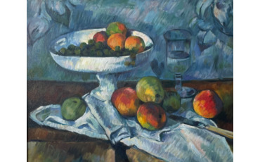 «Ваза с фруктами», вольная копия картины Поля Сезанна 